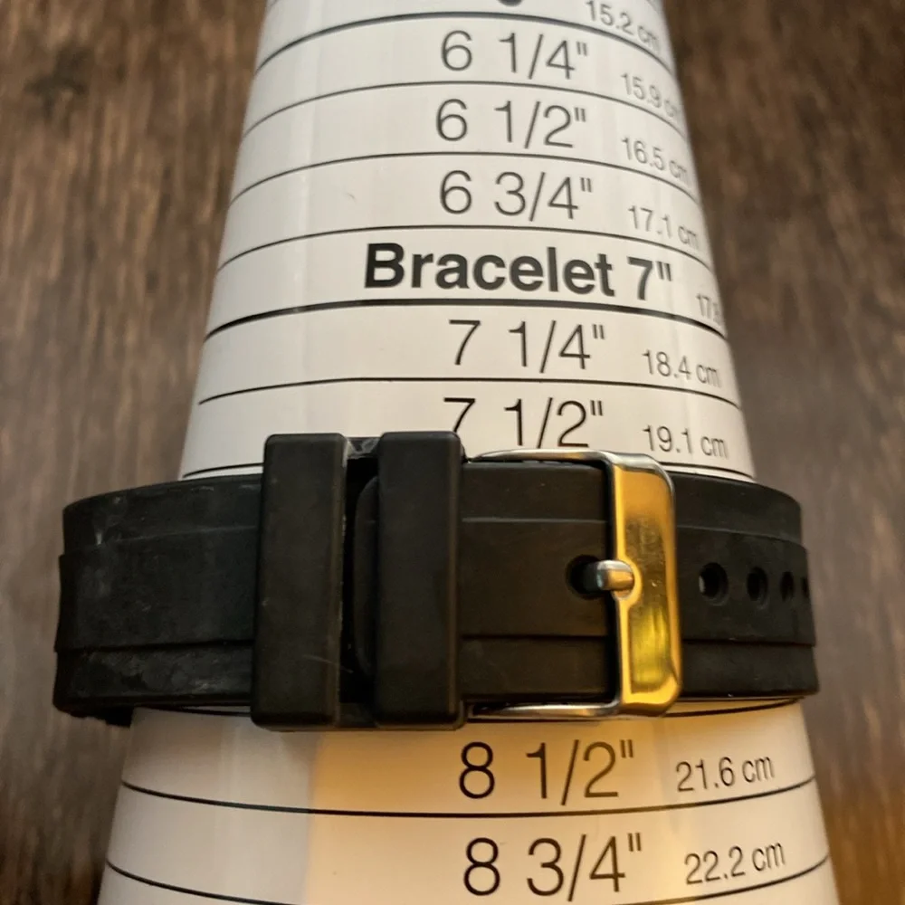 Black Digital Solar Watch 44 mm